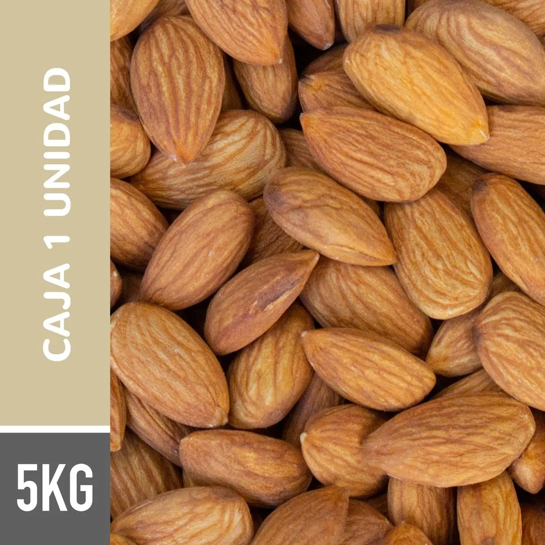 Almendra natural - Caja 5KG