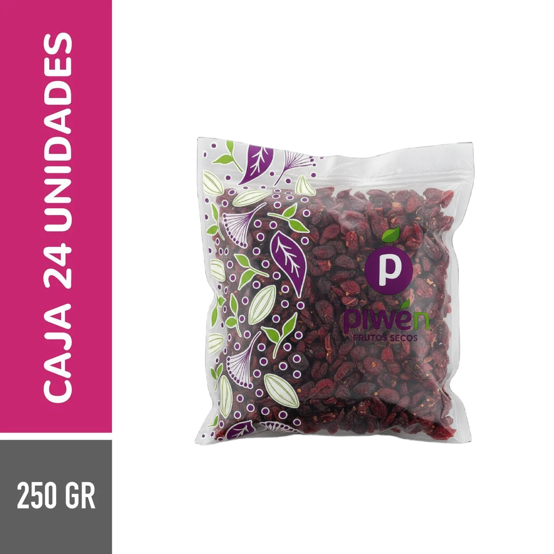 Cranberries Infundido 250G - Caja 24u