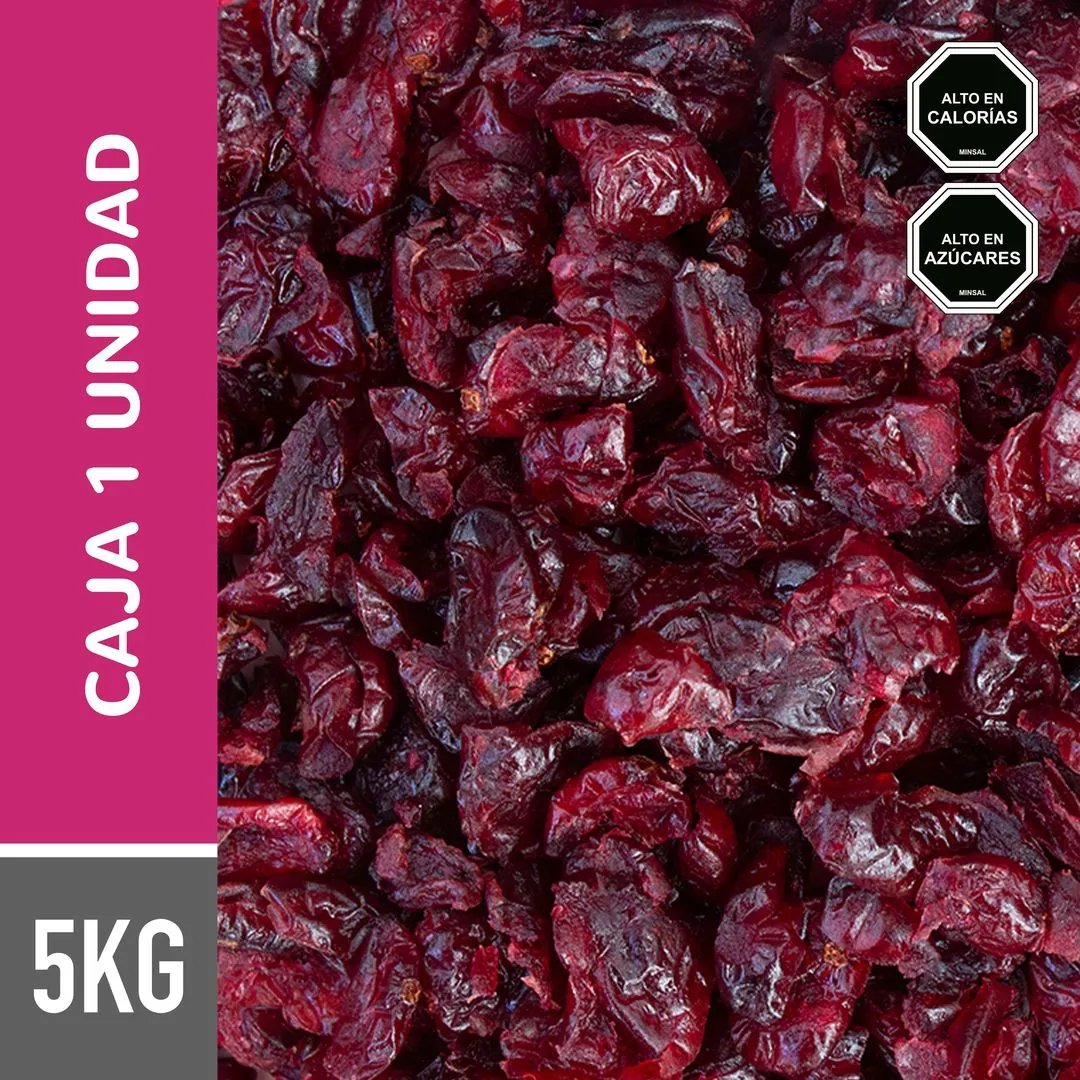 Cranberries en mitades endulzados - Caja 5KG