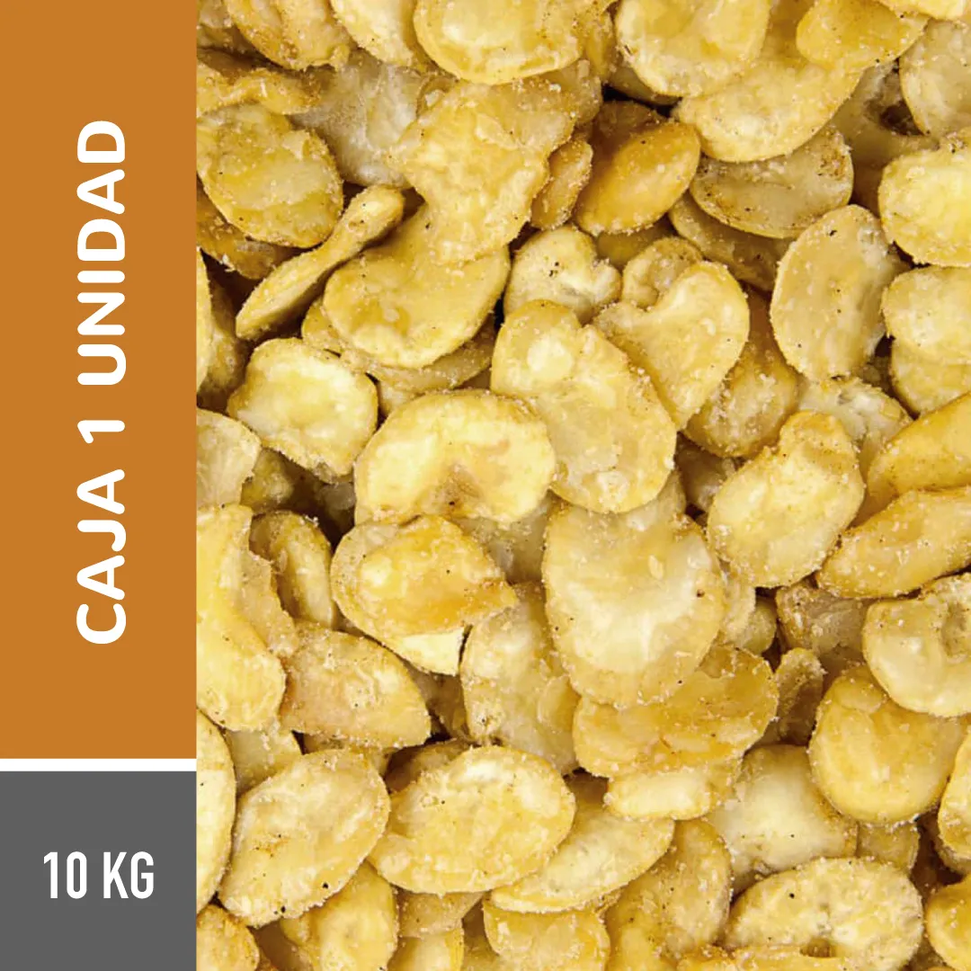 Habas Fritas Españolas con sal - Caja 10Kg