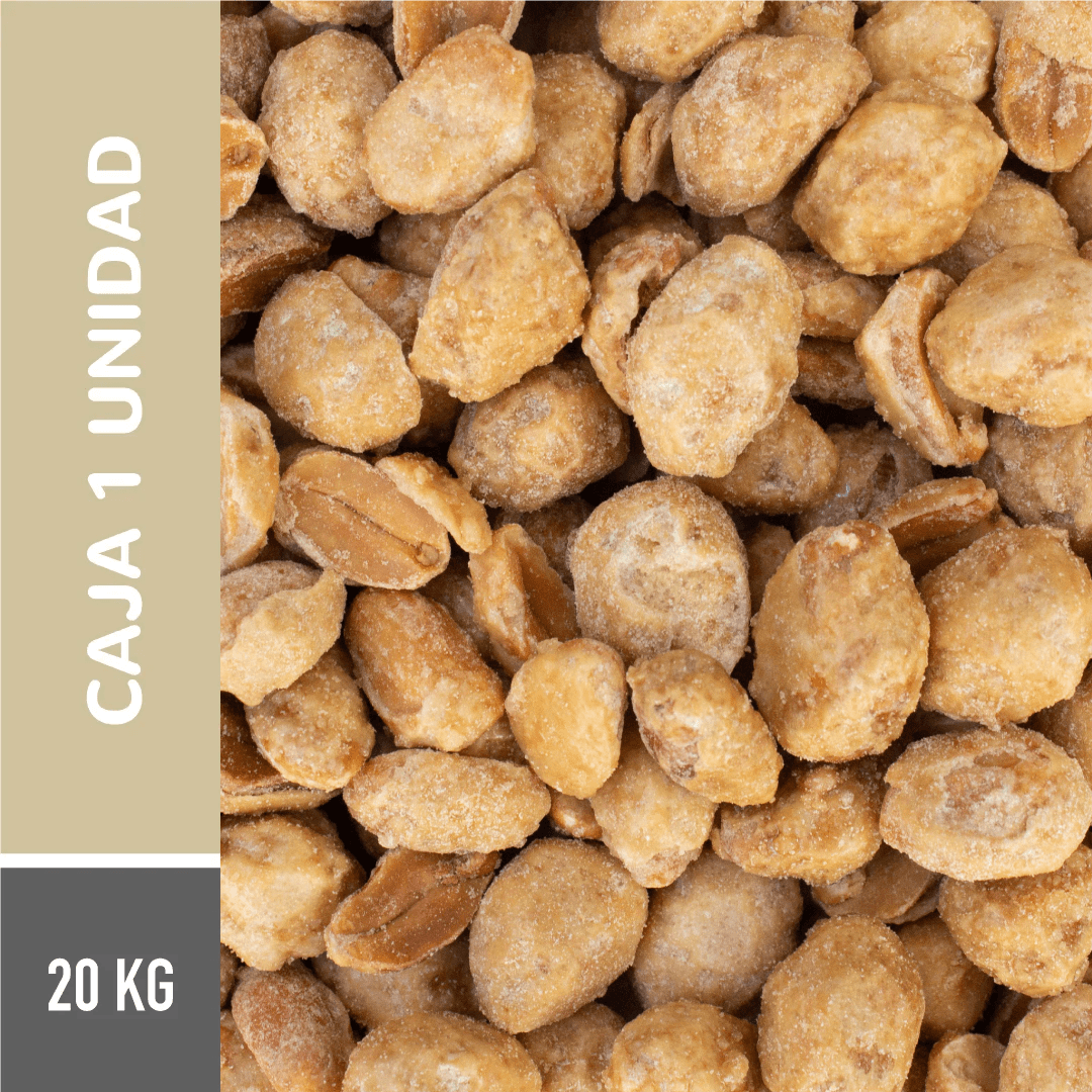 Maní Confitado - Caja 20KG