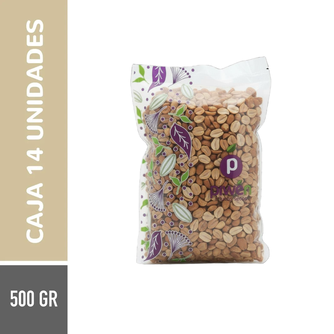 Maní tostado sin sal 500G - Caja 14u