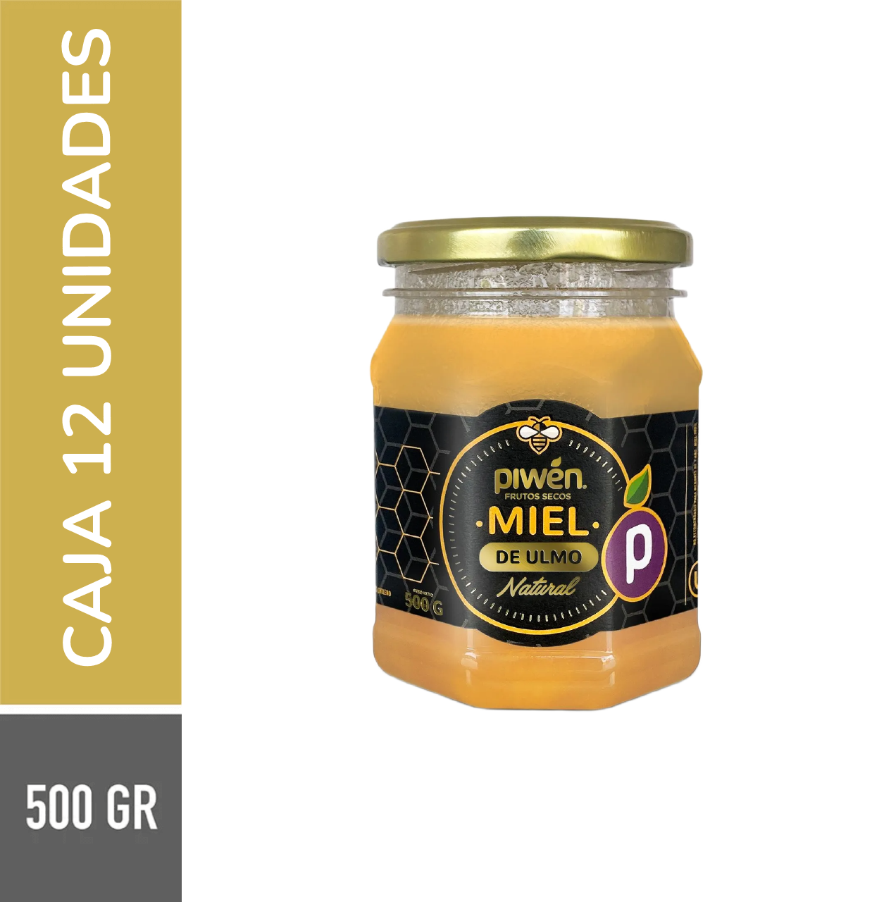 Miel de ulmo 500G - Caja 12u