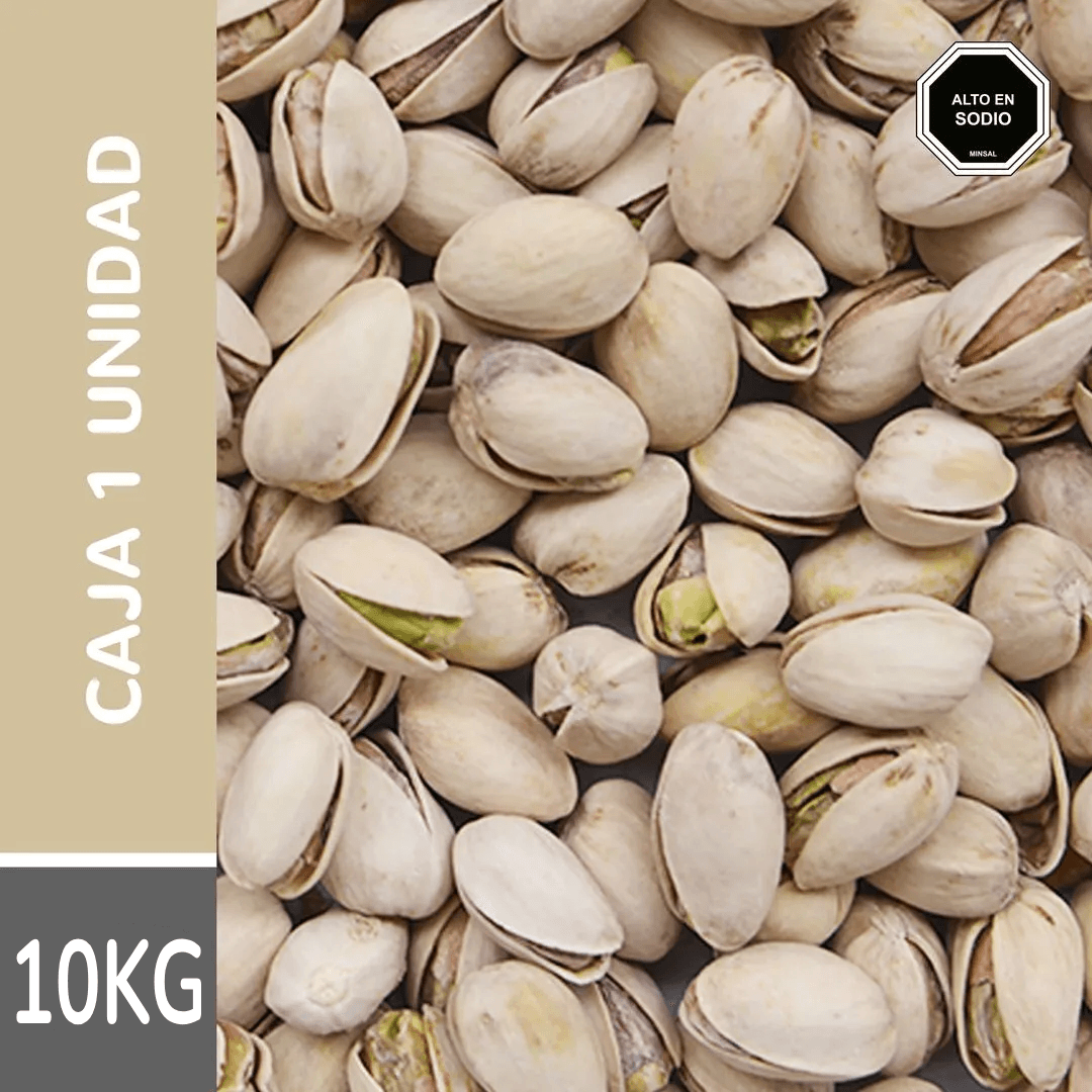 Pistacho tostado con sal - Caja 10KG