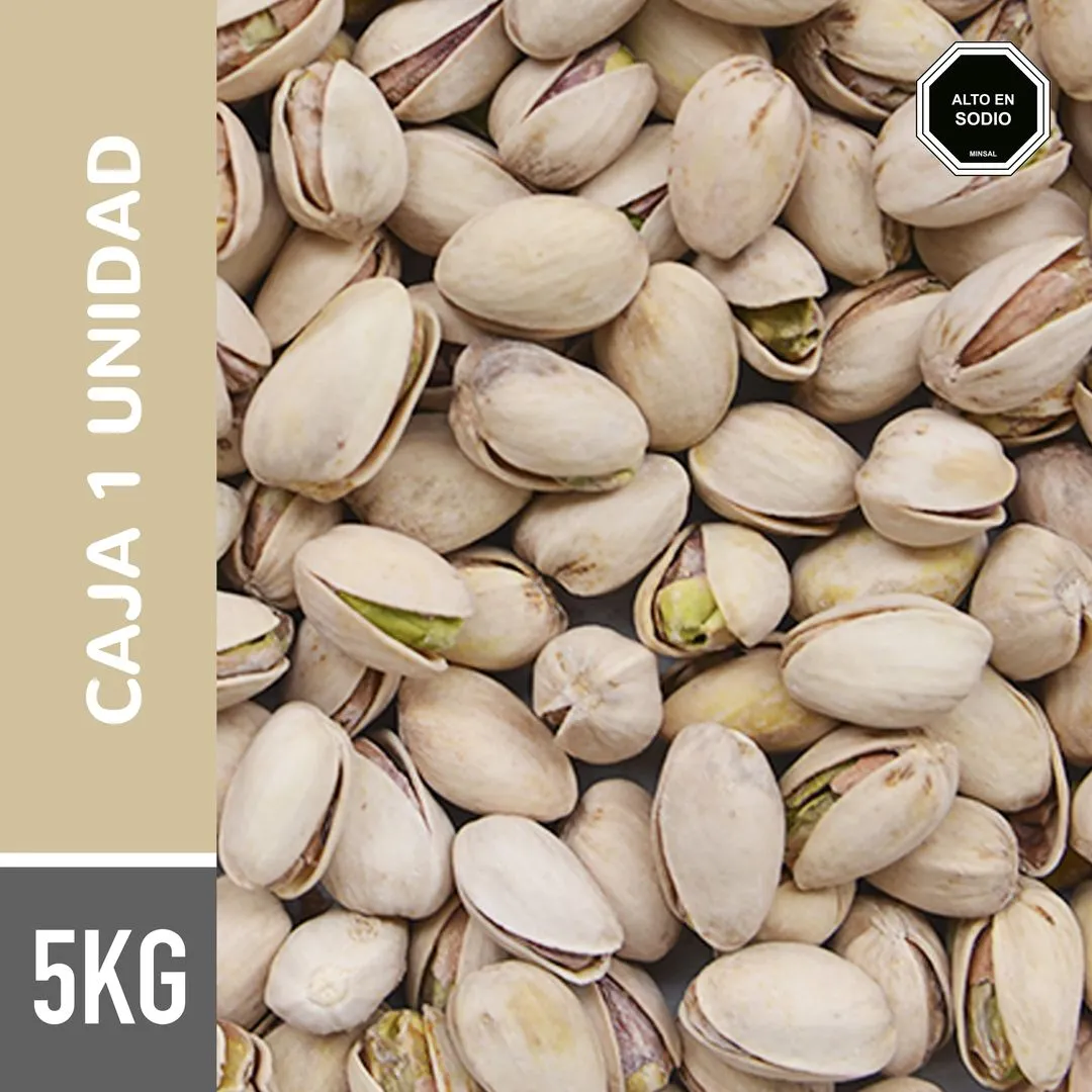 Pistacho con sal con cascara - Caja 5KG