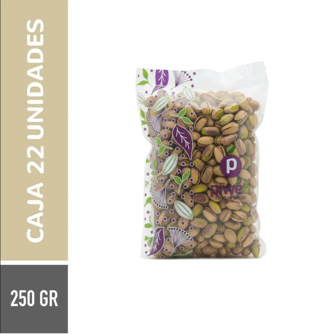 Pistacho tostado sin sal 250G - Caja 22u