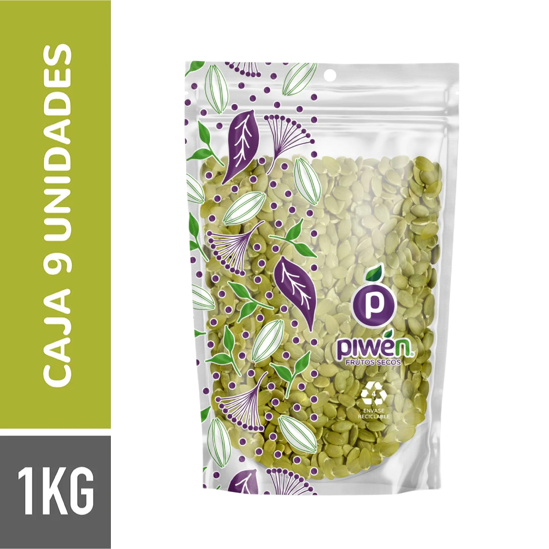 Semillas de Zapallo 1KG - Caja 9u